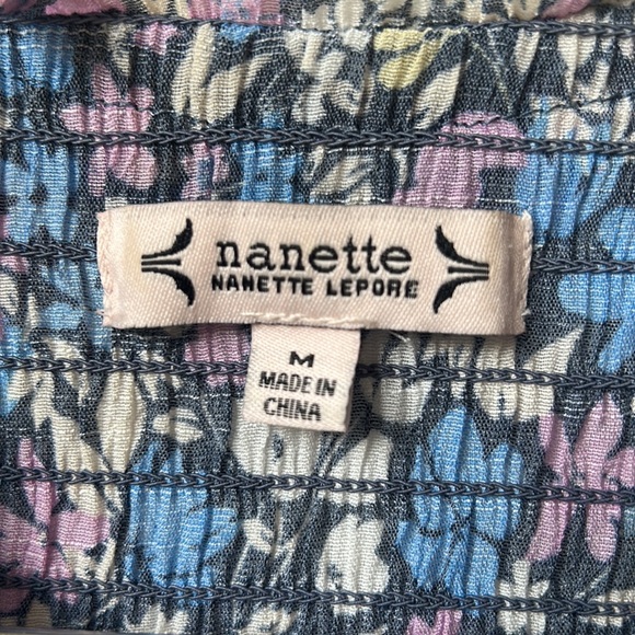 Nanette Lepore sleeveless floral top size M - Picture 2 of 5